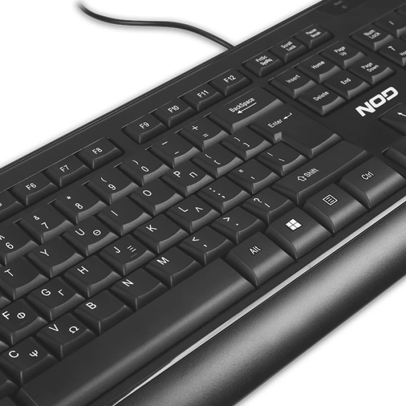 NOD BusinessPRO Wired Keyboard & Mouse Set Σετ Πληκτρολόγιο & Ποντίκι Ελληνικό