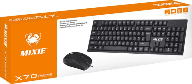 Mixie X70 Πληκτρολόγιο Αγγλικό US