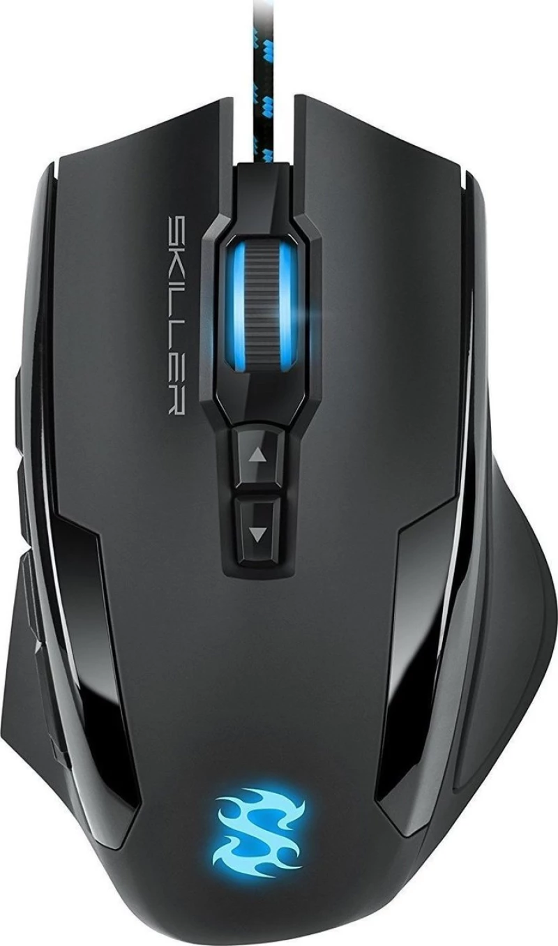 Sharkoon Skiller Sgm1 Ποντίκι Usb Οπτικός 10800 Dpi Δεξιού Χεριού