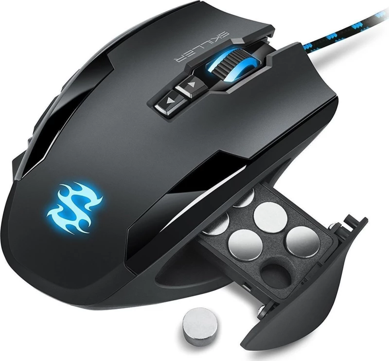 Sharkoon Skiller Sgm1 Ποντίκι Usb Οπτικός 10800 Dpi Δεξιού Χεριού