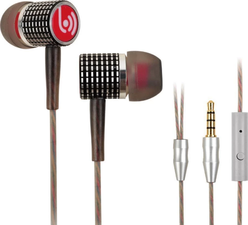 Beevo BV-EM280 In-ear Handsfree με Βύσμα 3.5mm Μαύρο