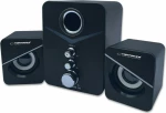 Ηχεία Υπολογιστή Stereo 2.1 Usb Cancan - Esperanza - Μαύρο - Ηχεία Υπoλογιστή
