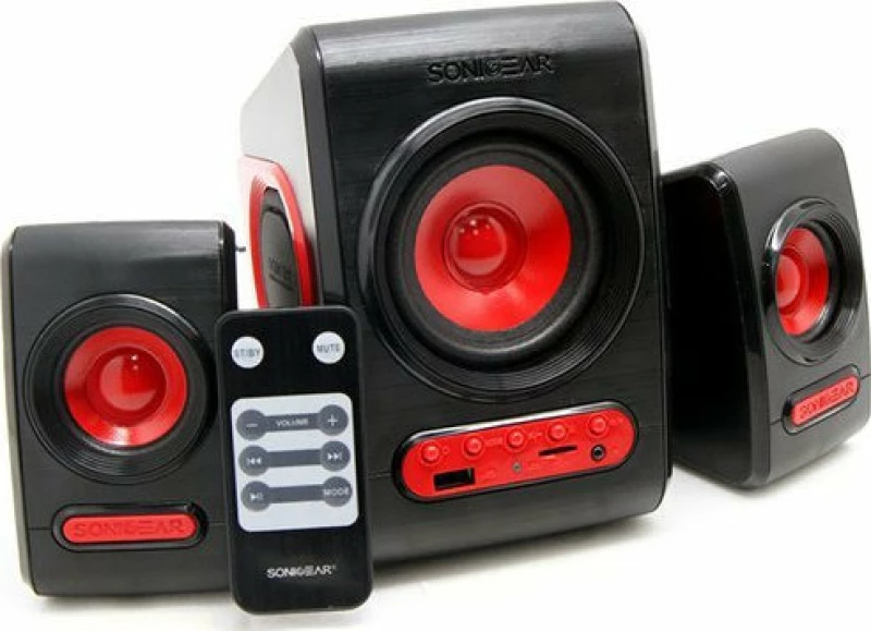 Sonic Gear Quatro V BlackFestive Red