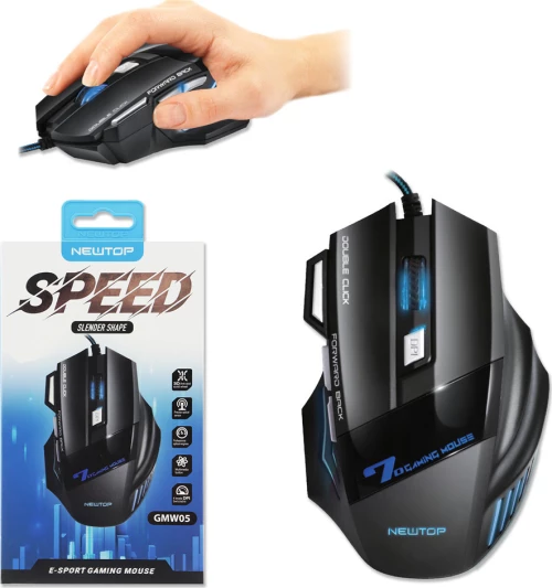 Newtop GMW05 Gaming Ποντίκι Black