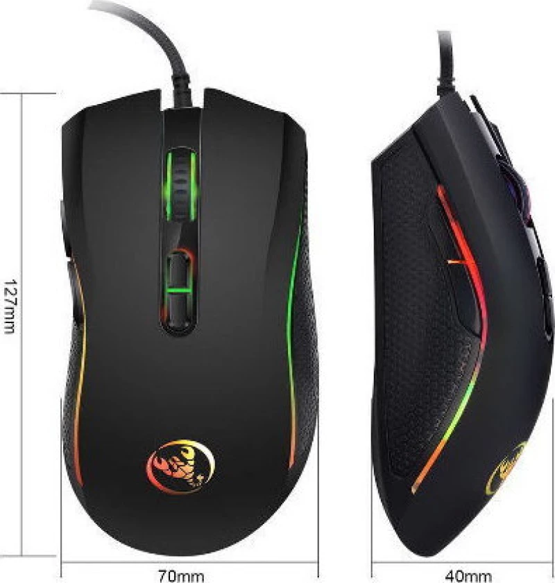 HXSJ A869 RGB Gaming Ποντίκι