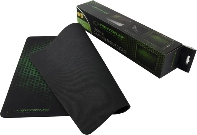 Esperanza Gaming Mouse Pad Grunge Ea146G, 440X354X4Mm, Μαύρο-Πράσινο
