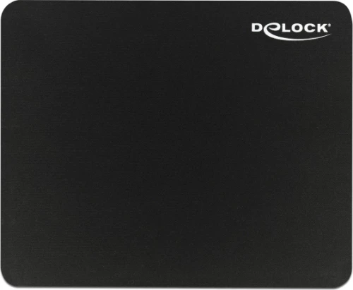 DELOCK mouse pad 12005, 22x18x0.2cm, μαύρο