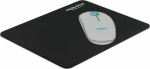 DELOCK mouse pad 12005, 22x18x0.2cm, μαύρο