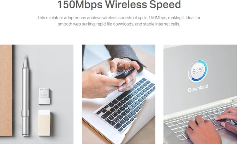 Wireless Nano Usb Adapter Mercusys Mw150Us Mw150Us