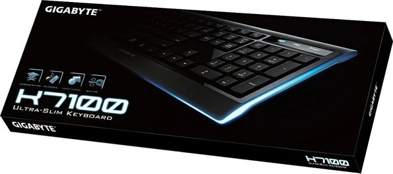 Gigabyte K7100 Πληκτρολόγιο Αγγλικό US