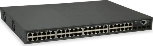 Network Switch Levelone 52X Ge Gtp-5271 4Xgsfp 19" 400W 48Xpoe