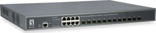 Network Switch Levelone 8X Ge Gtl-2091 12Xgsfp 19"