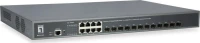 Network Switch Levelone 8X Ge Gtl-2091 12Xgsfp 19"