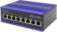 Network Switch Digitus Industrieller 8-Port Gigabit PoE (DN-651121)
