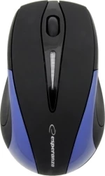 Esperanza EM101 Ασύρματο Mini Ποντίκι Black/Blue
