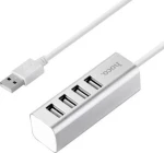 Usb Hub Hoco Hb1 - Usb 2.0 - 4 Ports - Ανθρακί Hc-Hb1A