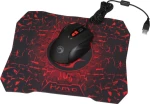 Marvo G928+G1 RGB Gaming Ποντίκι Μαύρο