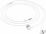 Hoco M76 Maya In-ear Handsfree με Βύσμα 3.5mm Λευκό