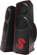 Q-Tech X-Dragon G-77 Σετ Επαγγελματικά Gaming Ηχεία 2.0