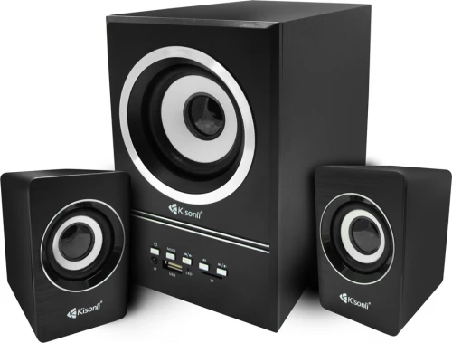 Kisonli Speakers U-2700Bt Bluetooth 5W+3Wx2