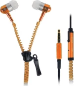 Amazing Zip In-ear Handsfree με Βύσμα 3.5mm Πορτοκαλί