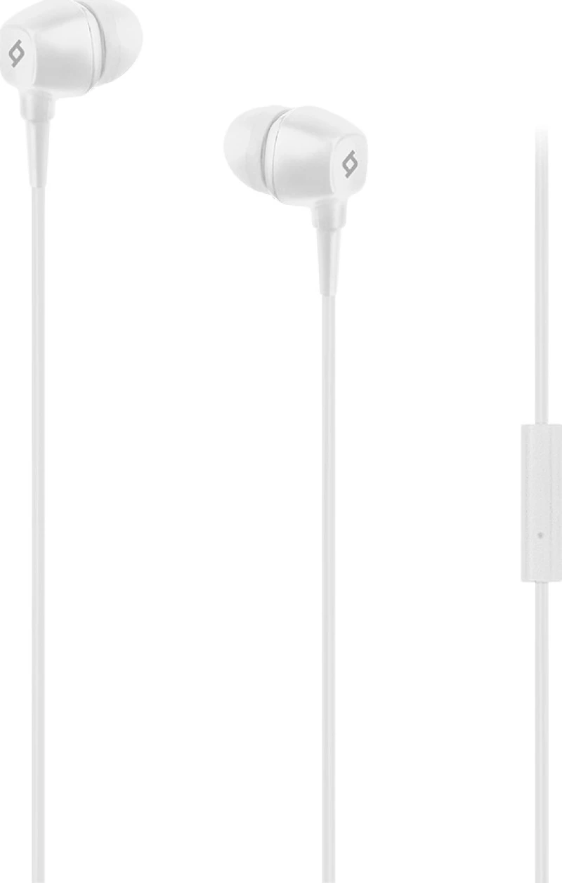 TTEC Pop In-ear Handsfree με Βύσμα 3.5mm Λευκό