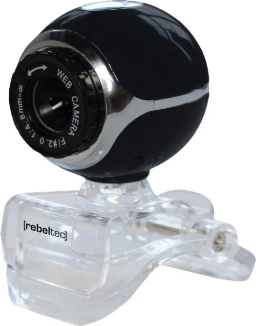 Rebeltec Web Camera Vision με μικρόφωνο Black