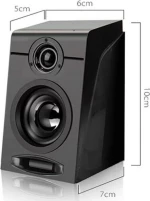 Hχεία Lamtech Desktop 2.0 Lam021769 - Usb, 3.5Mm - Black Lam021769