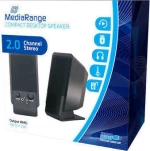MediaRange Compact desktop Speaker (Black) (MROS352)