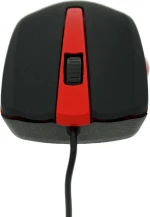 Noozy SM-26 Ενσύρματο Ποντίκι Black/Red