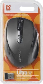 Defender MM-315 Ασύρματο Ποντίκι Μαύρο