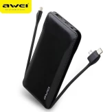 Awei P51K 10000mAh Μαύρο