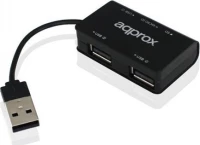 Approx Hub 3 Port Usb 2.0 Και Card Reader Sd/Micro Sd Ht8B