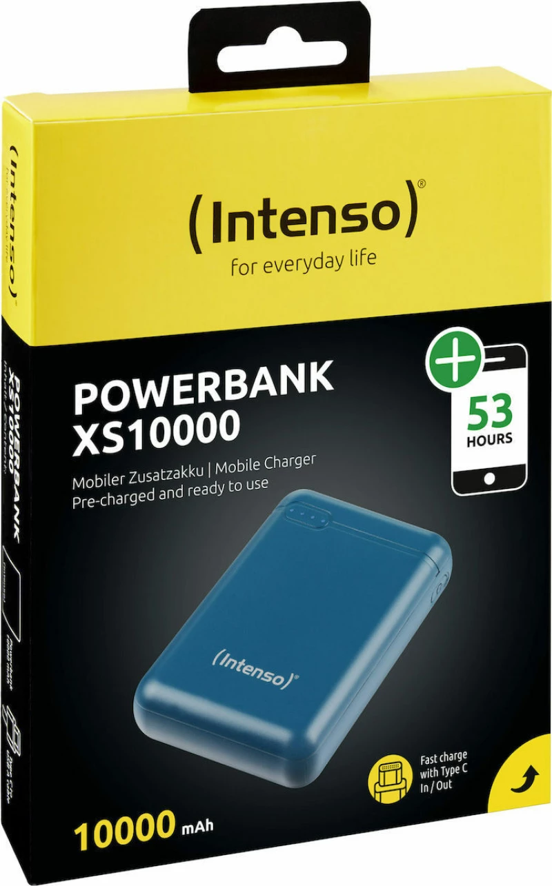 Intenso XS10000 10000mAh Πετρόλ