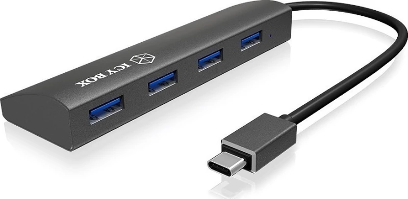 Usb Hub Icybox Usb 3.0 Ib-Ac6405-C 4 Θυρών
