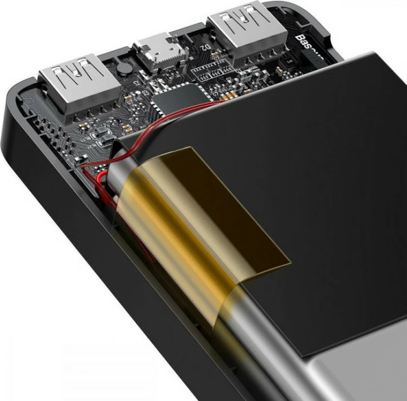 Baseus Bipow PPBD10 10000mAh Μαύρο