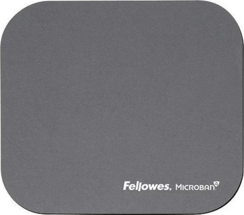 Mousepad Fellowes Microban silver 22x20cm (5934005)