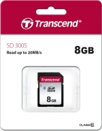 Transcend 300s SDHC 8GB Class 10