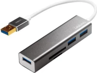 Hub Usb 3.0 With Card Reader Logilink Ua0306