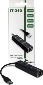 Αντάπτορας Δικτύου Usb Inter-Tech Lan Argus It-310