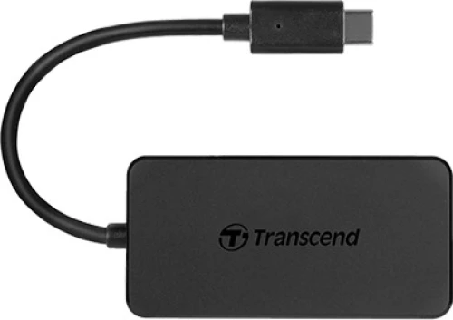 Transcend Hub2C Usb 3.0 (3.1 Gen 1) Type-C 5000 Mbit/S Μαύρος (Μαύρο)