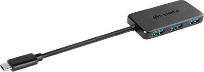 Transcend Hub2C Usb 3.0 (3.1 Gen 1) Type-C 5000 Mbit/S Μαύρος (Μαύρο)