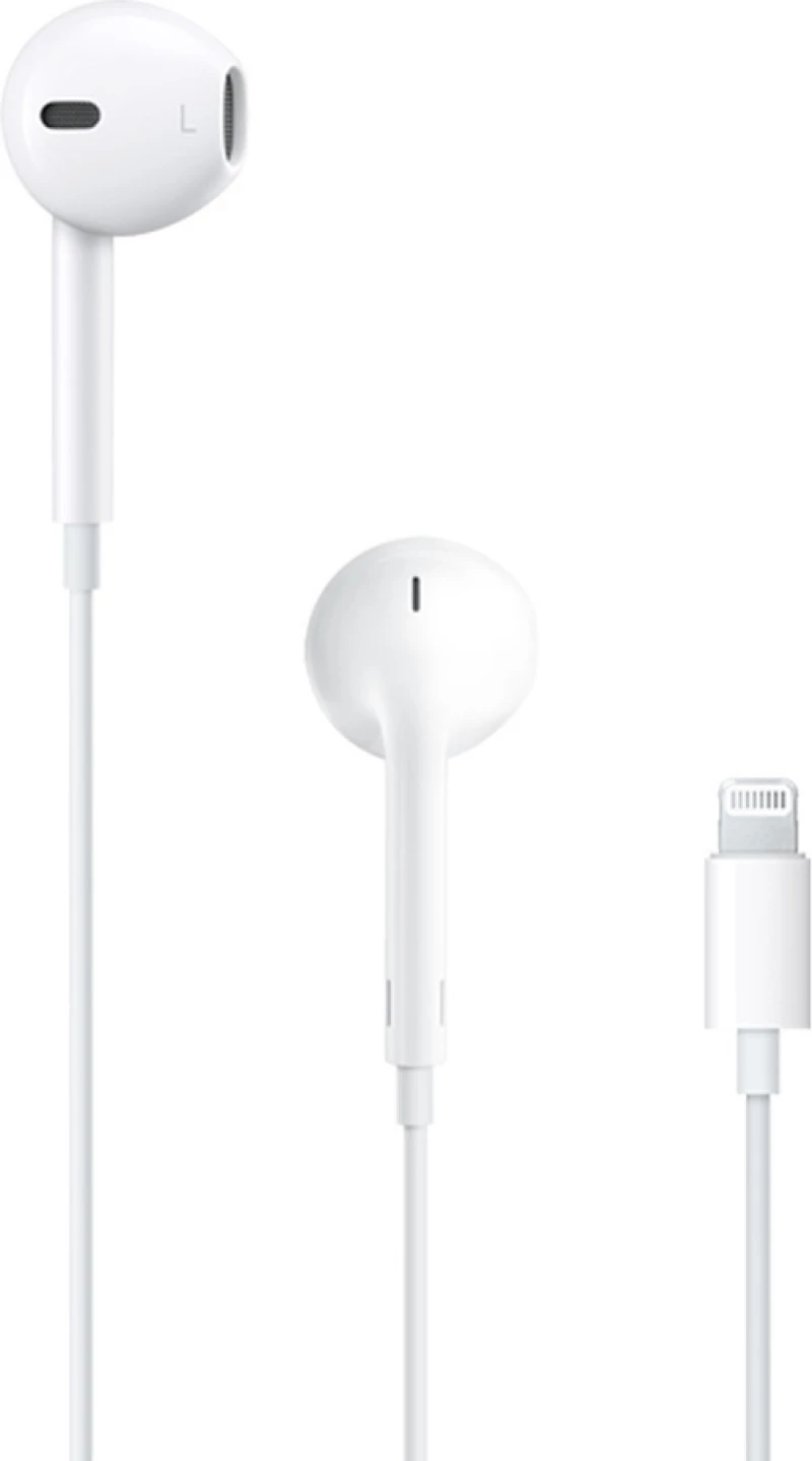 Apple EarPods Earbuds Handsfree με Βύσμα Lightning Λευκό