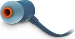 JBL T110 In-ear Handsfree με Βύσμα 3.5mm Μπλε