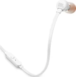 JBL T110 In-ear Handsfree με Βύσμα 3.5mm Λευκό
