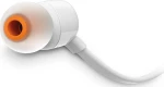 JBL T110 In-ear Handsfree με Βύσμα 3.5mm Λευκό