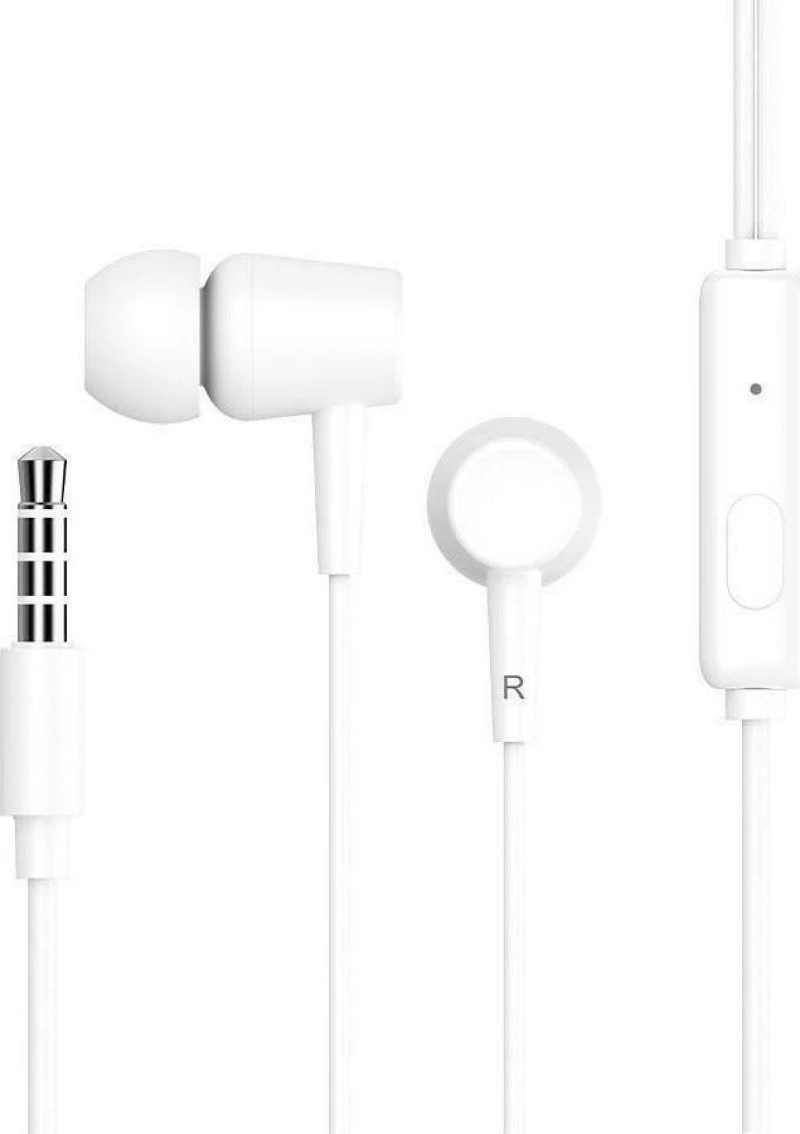 Celebrat G13 In-ear Handsfree με Βύσμα 3.5mm Λευκό