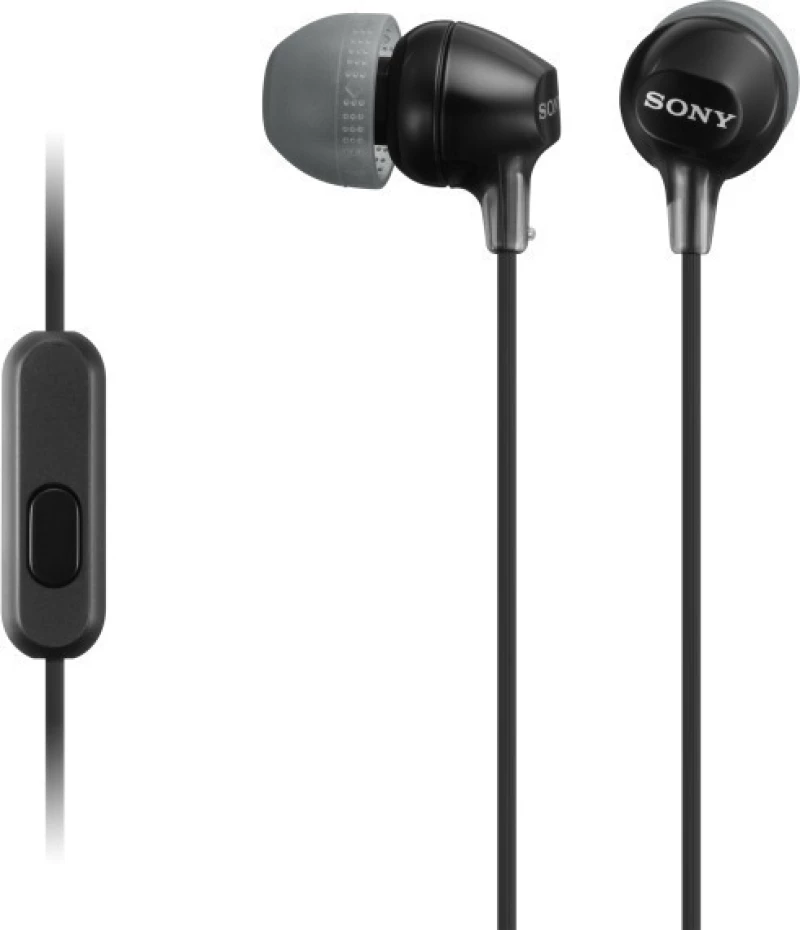 Sony MDR-EX15AP In-ear Handsfree με Βύσμα 3.5mm Μαύρο