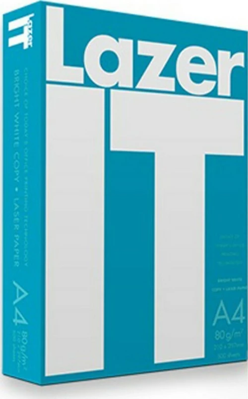 Lazer IT 80gr/m² A4 500 φύλλα
