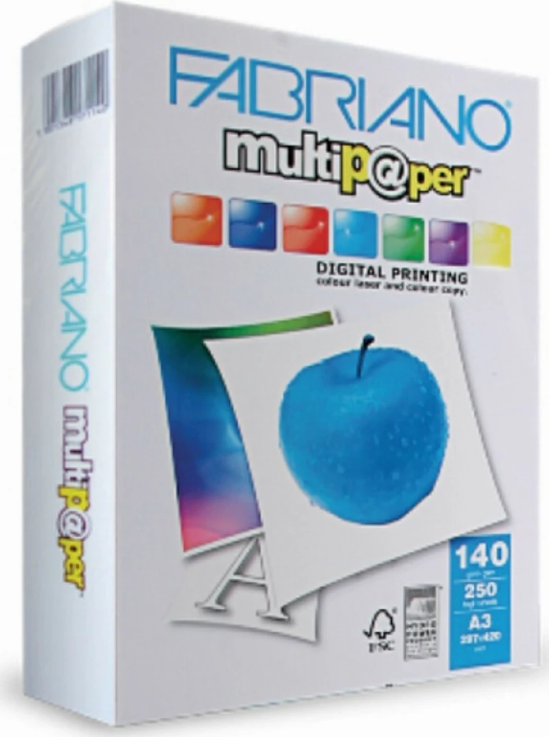 Fabriano Multipaper 140gr/m² A3 250 φύλλα